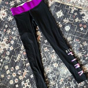 PINK reversible leggings
